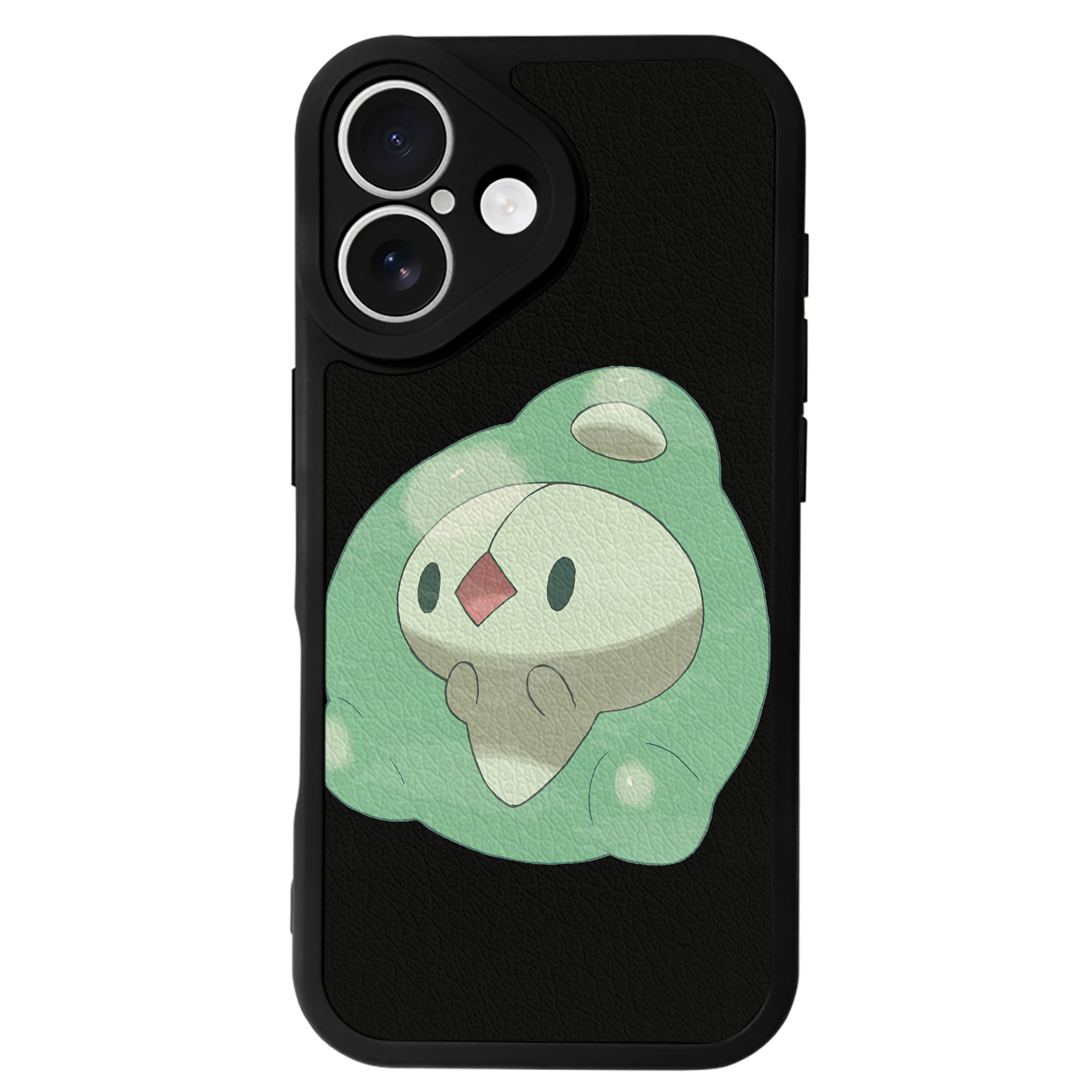 （画像用） ポケットモンスター Pokémon 【iPhone 16シリーズ対応】シリコンスマホケース（レザー調） 材質：シリコン